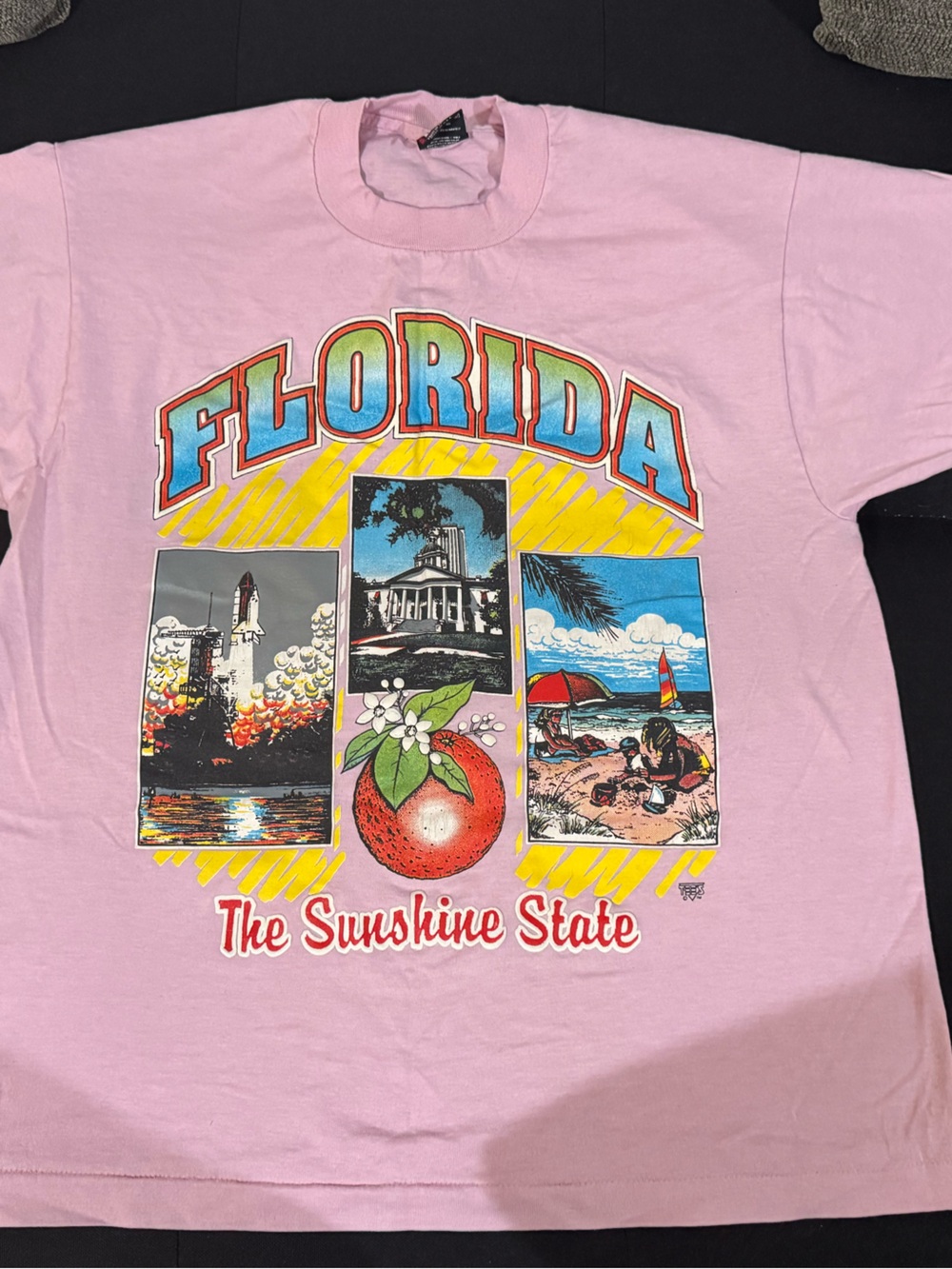 Florida Graphic T-Shirt - Pink